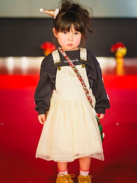 rintan-roomさん（キッズ・100cm）の冬コーディネート