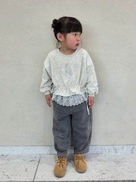 rintan-roomさん（キッズ・100cm）の冬コーディネート