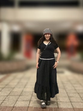 「Daniel Wellington（ダニエルウェリントン）のアイテム」を使った、singing.ootd17さん（レディース・160cm）の春コーディネート