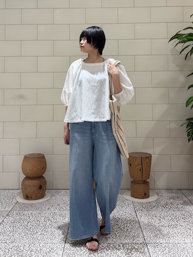 ちなさん(レディース・163cm)の夏コーディネート