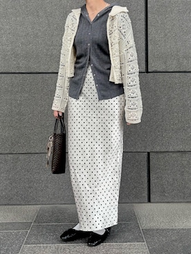 ちなさん（レディース・163cm）の春コーディネート