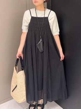 「URBAN RESEARCH Sonny Label（アーバンリサーチサニーレーベル）のアイテム（バッグ）」を使った、ちなさん（レディース・163cm）の春コーディネート