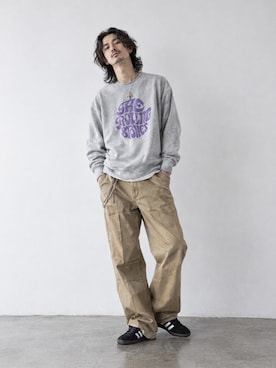 「ROCK-OFF（ロックオフ）のアイテム」を使った、tatsukiさん（メンズ・171cm）の秋コーディネート