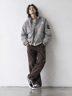 「CROSS & STITCH（クロスステッチ）のアイテム」を使った、tatsukiさん（メンズ・172cm）の秋コーディネート