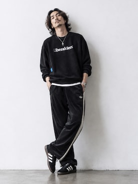 「CROSS & STITCH（クロスステッチ）のアイテム」を使った、tatsukiさん（メンズ・172cm）の秋コーディネート