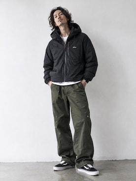 「blatto（ブラット）のアイテム」を使った、tatsukiさん（メンズ・171cm）の秋コーディネート