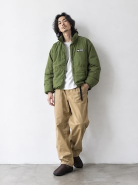 「SUBU（スブ）のアイテム」を使った、tatsukiさん（メンズ・171cm）の秋コーディネート