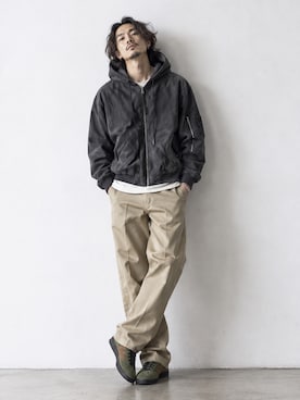 「アメカジコーデ」｜tatsukiさん（メンズ・172cm）の秋コーディネート