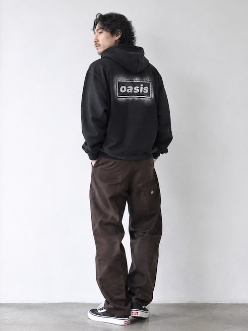 パーカー Oasis / オアシス OASIS UNISEX PULLOVER HOODIE: SPRAY LIVE