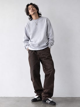 「United Athle（ユナイテッドアスレ）のアイテム」を使った、tatsukiさん（メンズ・172cm）の秋コーディネート