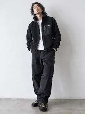 「Columbia（コロンビア）のアイテム」を使った、tatsukiさん（メンズ・171cm）の秋コーディネート