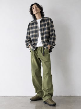 「FIVE BROTHER（ファイブブラザー）のアイテム」を使った、tatsukiさん（メンズ・171cm）の秋コーディネート