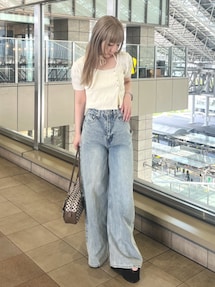 SNSで話題！】バックリボンルーズジーンズ｜エモダ（EMODA）公式通販