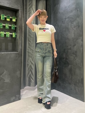 吉田胡桃さん(レディース・155cm)の夏コーディネート