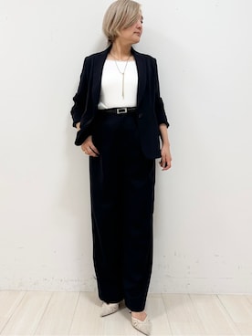 「MINIMUM（ミニマム）のアイテム」を使った、Sunさん（レディース・151cm）の春コーディネート