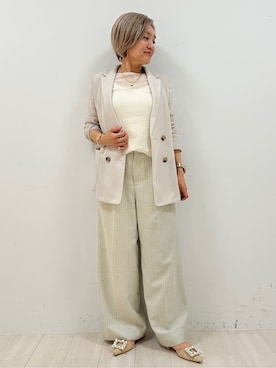 Sunさん（レディース・151cm）の春コーディネート