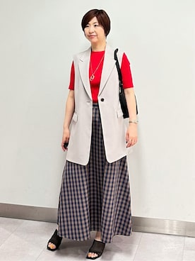 みなこさん(レディース・156cm)の夏コーディネート