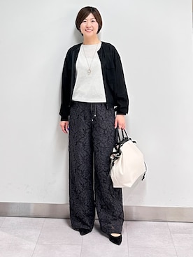 「UNTITLED（アンタイトル）のアイテム」を使った、みなこさん（レディース・156cm）の夏コーディネート