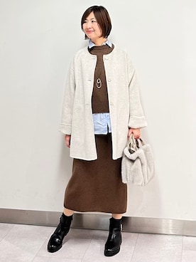 みなこさん(レディース・156cm)の冬コーディネート