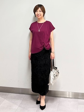 みなこさん（レディース・156cm）の秋コーディネート