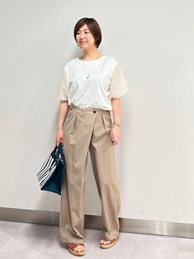 みなこさん（レディース・156cm）の夏コーディネート