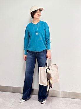 みなこさん（レディース・156cm）の夏コーディネート