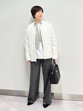 みなこさん（レディース・156cm）の冬コーディネート