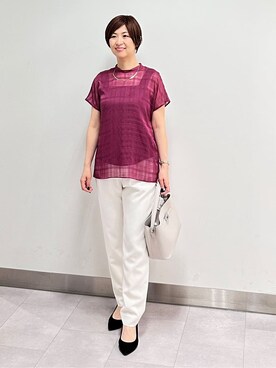みなこさん（レディース・156cm）の夏コーディネート