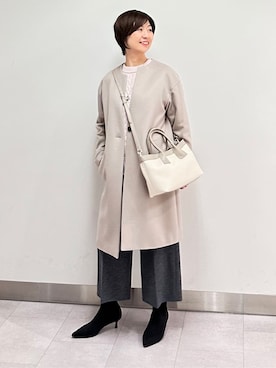 みなこさん（レディース・156cm）の冬コーディネート