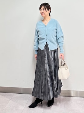 みなこさん（レディース・156cm）の冬コーディネート