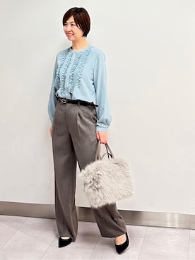 みなこさん(レディース・156cm)の冬コーディネート