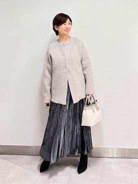 みなこさん（レディース・156cm）の冬コーディネート