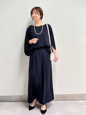 「UNTITLED（アンタイトル）のアイテム（パンプス）」を使った、みなこさん（レディース・156cm）の春コーディネート