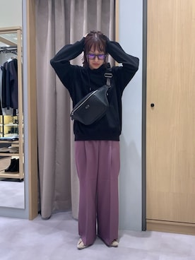 「アイテム（コインケース）」を使った、よぴさん（メンズ・160cm）の秋コーディネート