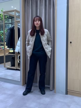 「アイテム（ハンカチ/ハンドタオル）」を使った、よぴさん（メンズ・160cm）の冬コーディネート