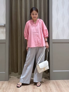 JMさん(レディース・155cm)の夏コーディネート