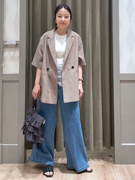 JMさん(レディース・155cm)の夏コーディネート