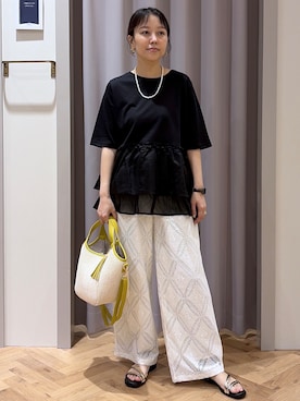JMさん(レディース・155cm)の夏コーディネート
