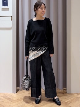 JMさん(レディース・155cm)の秋コーディネート