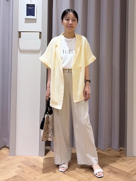 JMさん（レディース・155cm）の夏コーディネート