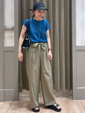 JMさん(レディース・155cm)の夏コーディネート