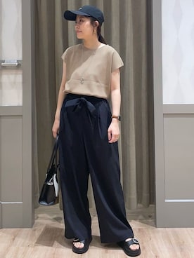 JMさん(レディース・155cm)の夏コーディネート
