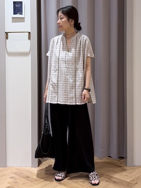 JMさん（レディース・155cm）の夏コーディネート