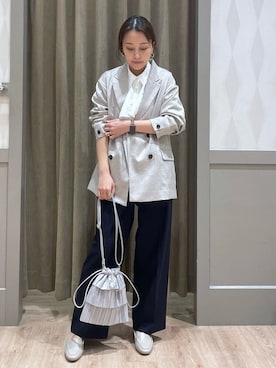 JMさん（レディース・155cm）の春コーディネート
