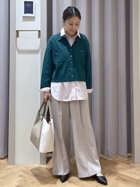 JMさん(レディース・155cm)の春コーディネート