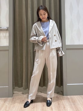 JMさん(レディース・155cm)の春コーディネート