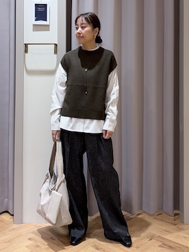 JMさん(レディース・155cm)の秋コーディネート
