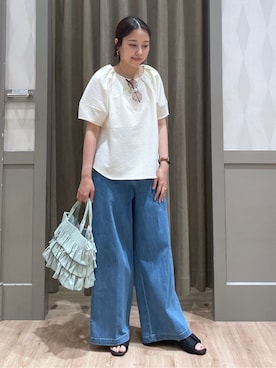 JMさん(レディース・155cm)の夏コーディネート