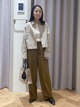 JMさん(レディース・155cm)の春コーディネート