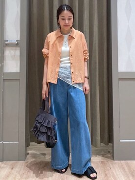 JMさん(レディース・155cm)の夏コーディネート